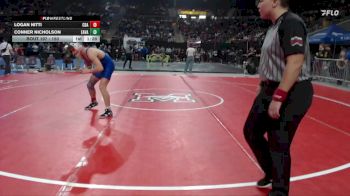 150 lbs Champ. Round 1 - Conner Nicholson, East Valley vs Logan Nitti, Coeur D Alene