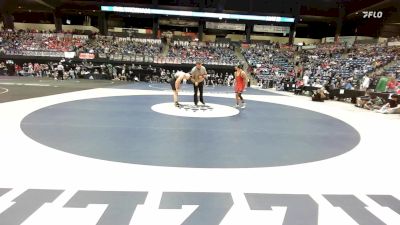 144 lbs Quarterfinal - Joshua Kerr, Maize South HS vs Trevin Maciel, Great Bend HS