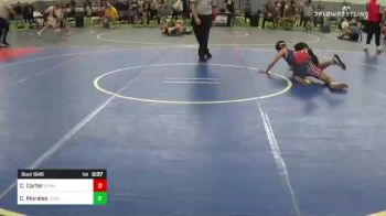 126 lbs Consolation - Chase Carter, Stampede WC vs Cristian Morales, Tesoro