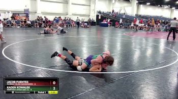 126 lbs Round 6 (16 Team) - Kaden Kowalek, Nebraska Smash (Dev A) vs Jacob Fuentes, Florida Young Gunslingers