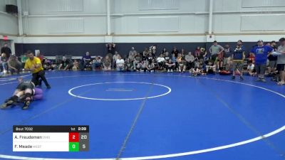 102 lbs Pools - Aj Freudemen, Ohio Gold 24K vs Finnegan Meade, West Virginia Wild