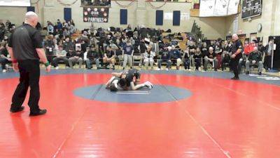 113 lbs Semifinal - Alexavier Orellana, Woburn vs Stephen Minehan, Marshfield