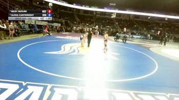 126 lbs Cons. Semi - Alivia Cartwright, Keshequa-Fillmore vs Riley Butler, West Genesee