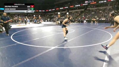 155 lbs Round Of 32 - Delfina Palmas, Banning (LA) vs Andie Munoz, La Quinta/La Quinta (SS)