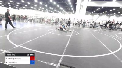 116 lbs Round Of 16 - Santiago Rodriguez, Mantanona TC vs Bryan Zavala, Ichiban WC