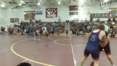 120 lbs Round 3 - Skyler Garland, Deer Park Ironman Wrestling Club vs Paxton Sanchez, Cement City Wrestling Club