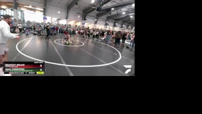 83 lbs Quarterfinal - Noah Sandstrom, West Texas Grapplers Wrestling Club vs Brantley Arluck, Spartan Mat Club