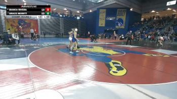 110 lbs Champ. Round 2 - Bianca Rivera, Canyon View vs Grace Nesbitt, Neshaminy