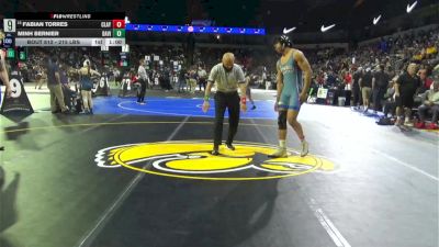 215 lbs Consi Of 16 #1 - Fabian Torres, Clayton Valley (NC) vs Minh Bernier, Davis (SJ)