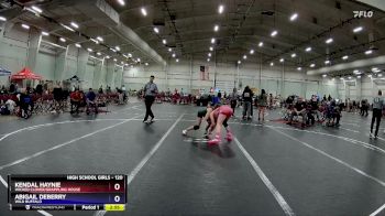 120 lbs 3rd Place Match - Kendal Haynie, Wicked Clover/Grappling House vs Abigail DeBerry, Wild Buffalo