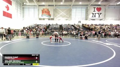 41 lbs Quarterfinal - Walker Nichols, Black Belt Wrestling Academy vs Maddox Flint, Club Not Listed