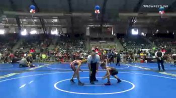 84 lbs Consolation - Valentine Popadiuc, 505 Wc vs Andrsyn Cardenas, Unaffiliated