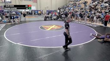 175 lbs Champ. Round 2 - Alon Giles, Cain Ridge vs Roland Cooper, Lebanon
