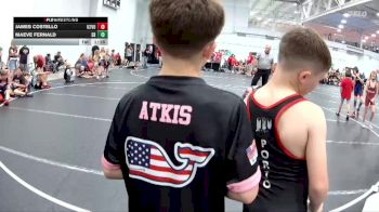 60 lbs Round 5 (8 Team) - Maeve Fernald, Smitty`s Barn vs James Costello, U2 Vougars Uprising VHW