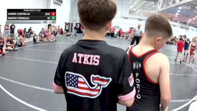 60 lbs Round 5 (8 Team) - Maeve Fernald, Smitty`s Barn vs James Costello, U2 Vougars Uprising VHW