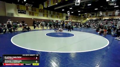 63 lbs Semifinal - Rowan Corrales, Rough House Wrestling vs Platon Cheltsov, Savage House