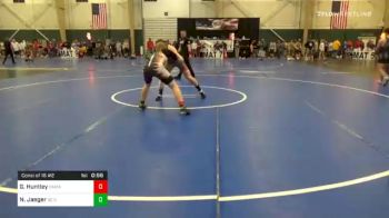 170 lbs Consolation - Gabe Huntley, Cambridge, NE vs Nathan Jaeger, SC Spider Claws