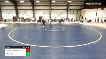 165 lbs Consi Of 8 #1 - Eamon Garrity Rokous, Williams vs Jack Carrozzi, Plymouth