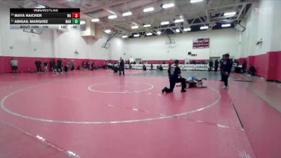 100 lbs Cons. Round 5 - Maya Naicker, William Aberhart vs Abigail Marquez, Marina