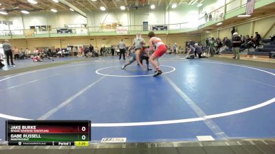 150 lbs Cons. Semi - Gabe Russell, Independent vs Jake Burke, Rogue Warrior Wrestling