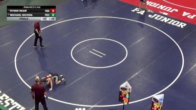 82 lbs Final - Ryder Ream, York Suburban vs Michael Nicosia, Pocono Mtn East