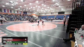 141 lbs Champ. Round 2 - Sean Conway, University Of Chicago vs Will Taylor, Augustana College
