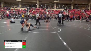 82-85 lbs Quarterfinal - Zachary Whittaker, CYWC vs Isaiah Gonzales, Wesley Club Wrestling