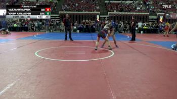 116 lbs Cons. Round 3 - Alexandria Park, Cascade Little Guy vs Kaida Kaquatosh, Cut Bank