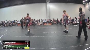 190 lbs Round 3 (6 Team) - Xander Dossett, Georgia United Red vs Ruben Meza, Full Circle Wrestling