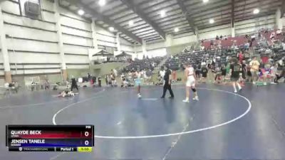 170 lbs Quarterfinal - Quayde Beck, Utah vs Jensen Tanele, Hawaii