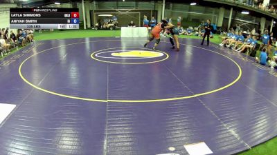 235 lbs Layla Simmons, Ohio Blue vs Aniyah Smith, Iowa