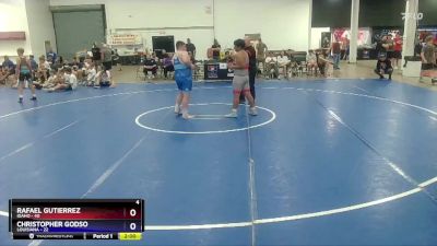 250 lbs Placement Matches (8 Team) - Rafael Gutierrez, Idaho vs Christopher Godso, Louisiana
