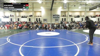 126 lbs Round Of 16 - Ryan Sentes, New Bedford vs Casey Rhodes, Brockton