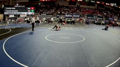 D 1 113 lbs Champ. Round 1 - Kaleb Manuel, Airline vs Caleb Kirk, Catholic - B.R.