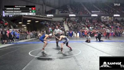 100 lbs Champ. Round 1 - Andrew Wasko, STA vs Hooper Crawley, Republic Co