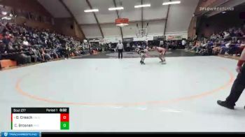 182 lbs Cons. Semi - David Creech, Union/Cove vs Conor Brosnan, Heppner/Ione