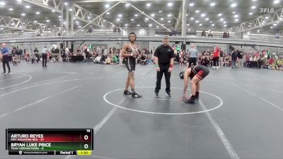 130 lbs Round 1 (4 Team) - Arturo Reyes, Mat Assassins Red vs Bryan Luke Price, Team Germantown