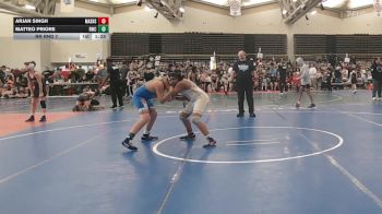 131 lbs Rr Rnd 7 - Arjan Singh, Mat Assassins White - ESE vs Matteo Priore, Ruthless 1 - ESE