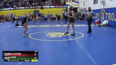 125 lbs Cons. Round 2 - Olivia Olive, HARRISON vs Anabelle Guthke, Batavia