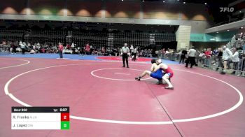 150 lbs Consi Of 32 #1 - Robert Franks, Allen vs Jayden Lopez, Crook County