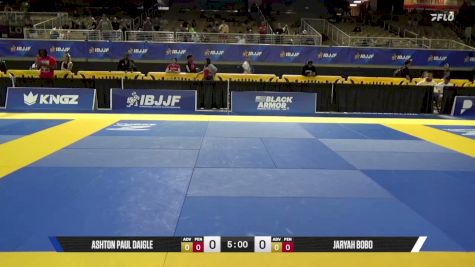 Jaryah Bobo vs Ashton Paul Daigle 2026 Pan Jiu Jitsu IBJJF Championship