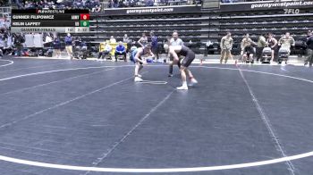 165 lbs Quarterfinal - Gunner Filipowicz, Army vs Kelin Laffey, University At Buffalo