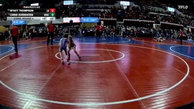 50 lbs Cons. Round 4 - Chris Sverdsten, Silver Valley Wrestling Club vs Wyatt Thompson, Laurel Matburners