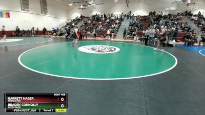 150 lbs Cons. Round 4 - Braden Connolly, Green River vs Garrett Hager, Torrington