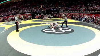 D2-120 lbs Quarterfinal - Peyton Martin, West Holmes vs Carter Stuckey, Wauseon