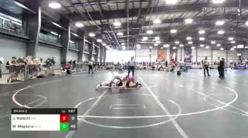 160 lbs Rr Rnd 3 - Jayden Malecki, Ragin Raisins Fredonia vs Max Magayna, Team Shutt Matty S