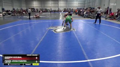 165 lbs Champ. Round 1 - Pierre-jovan Fuentes, York (PA) vs Andrew Kozubal, Messiah