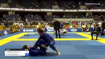 IZADORA CRISTINA SILVA vs MARIA MALYJASIAK 2021 World Jiu-Jitsu IBJJF Championship