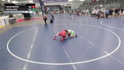 Junior Boys - 165 lbs Cons. Round 6 - Jacob Weaver, Central Indiana Academy Of Wrestling vs Royce Lopez, Toss Em Up Wrestling Academy