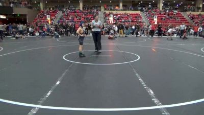 100 lbs Cons. Round 2 - Knox Page, Wichita Blue Knights vs Cameron Morris, Jackson County Wrestling